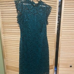 Esmerald green cocktail dress